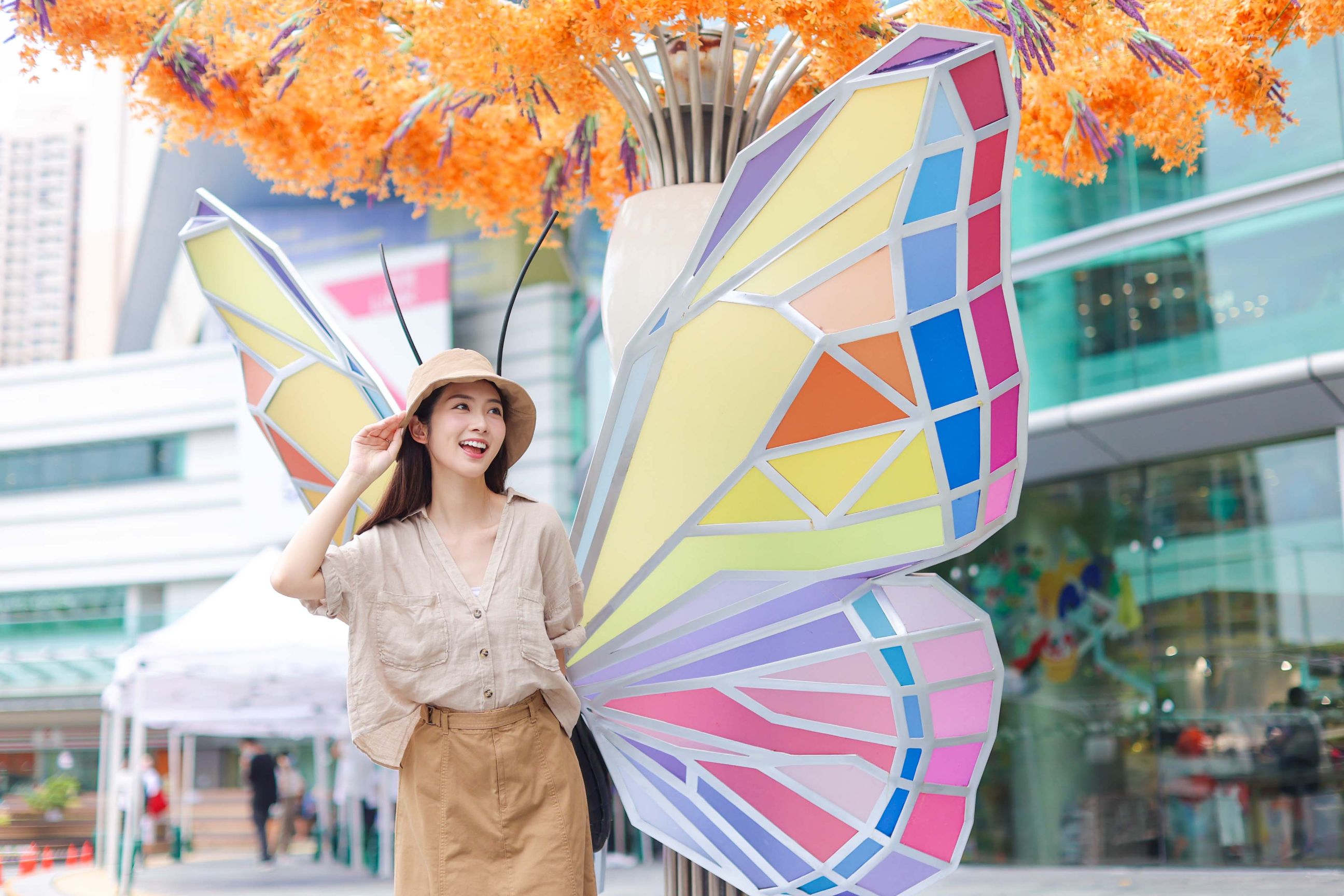 秀茂坪商場 x 慈雲山中心  與蝴蝶遊玩迎夏日