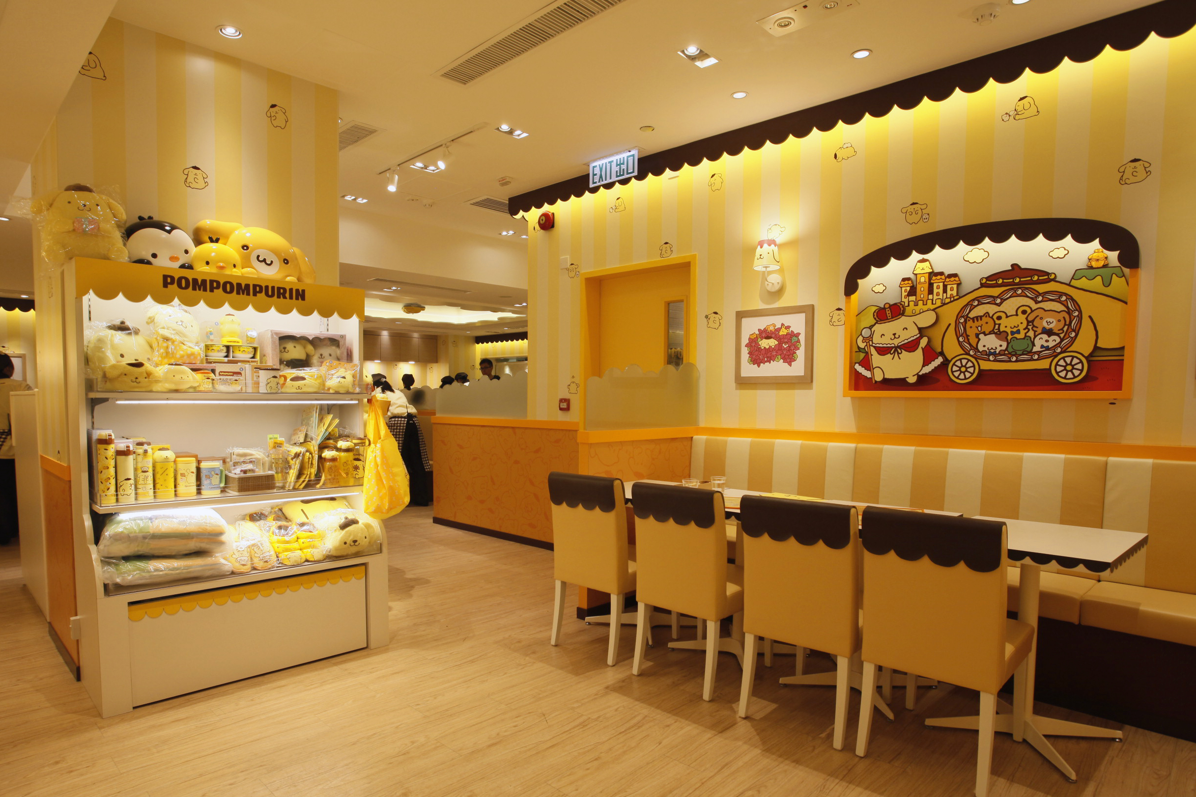 布甸狗POMPOMPURIN Café 開張喇！